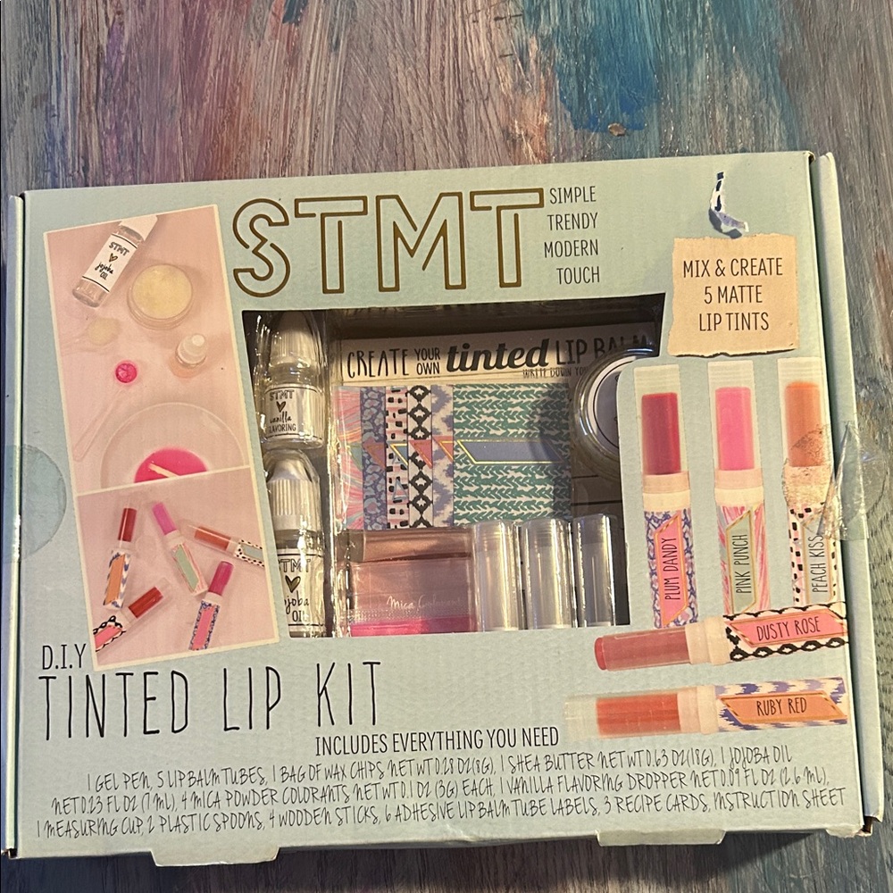 STMT DIY Tinted Lip Kit - Dusty Rose and Ruby Red